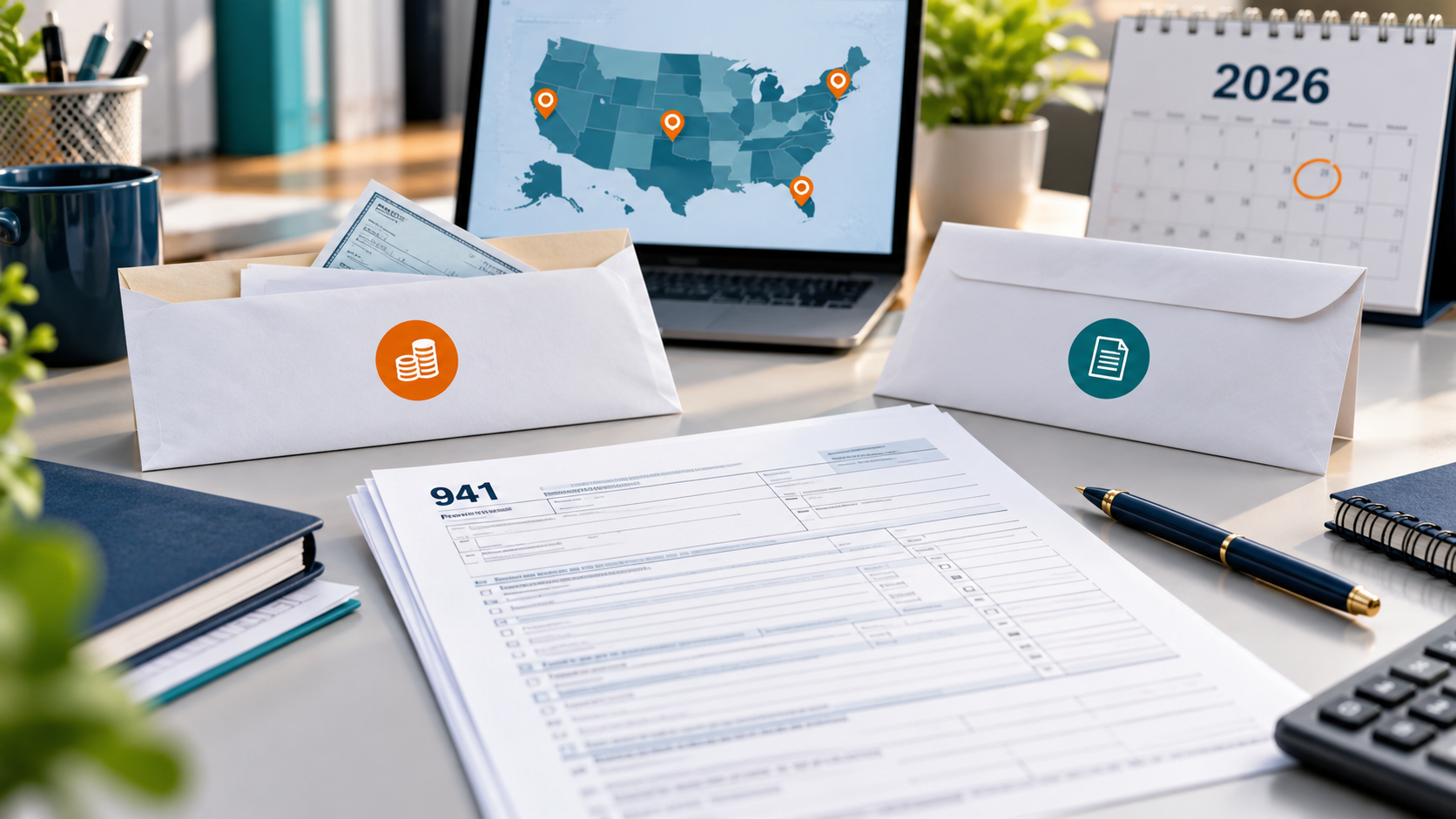 Where to Mail Form 941 in 2026: Addresses With and Without Payment